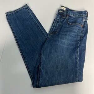 Madewell Women's Straight Leg Jeans - Blue